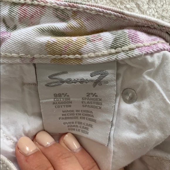 SEVEN jeans with floral design - Picture 4 of 4